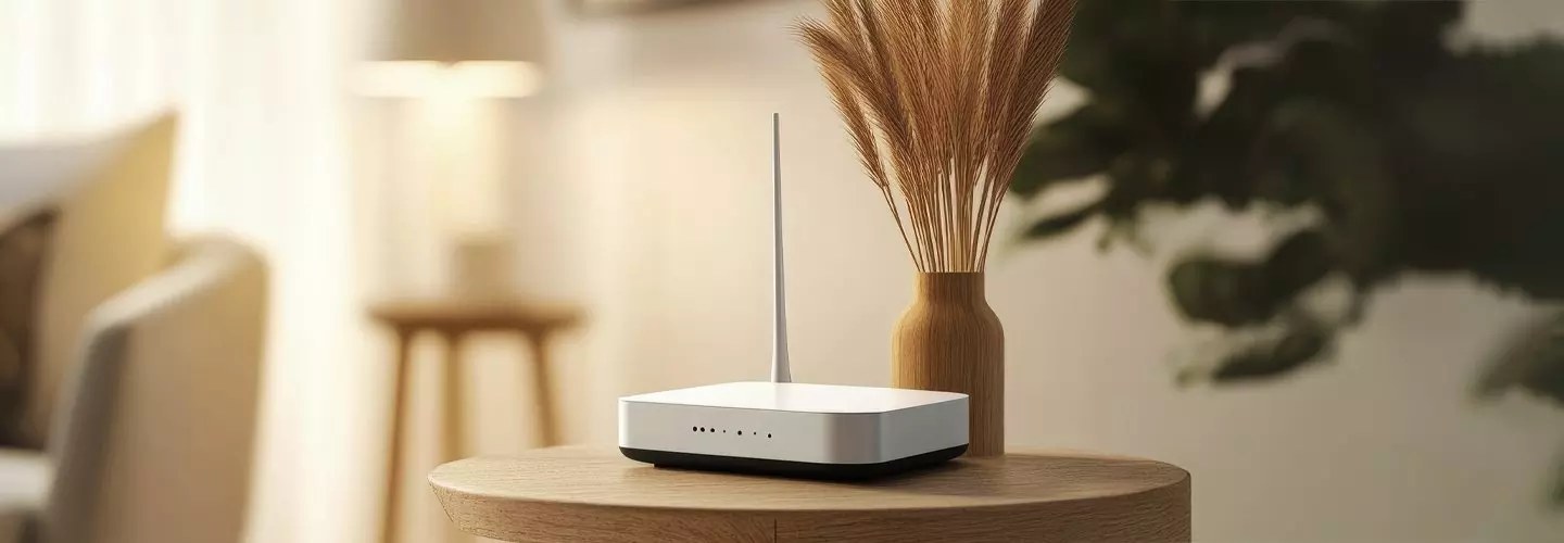 A home Wi-Fi router